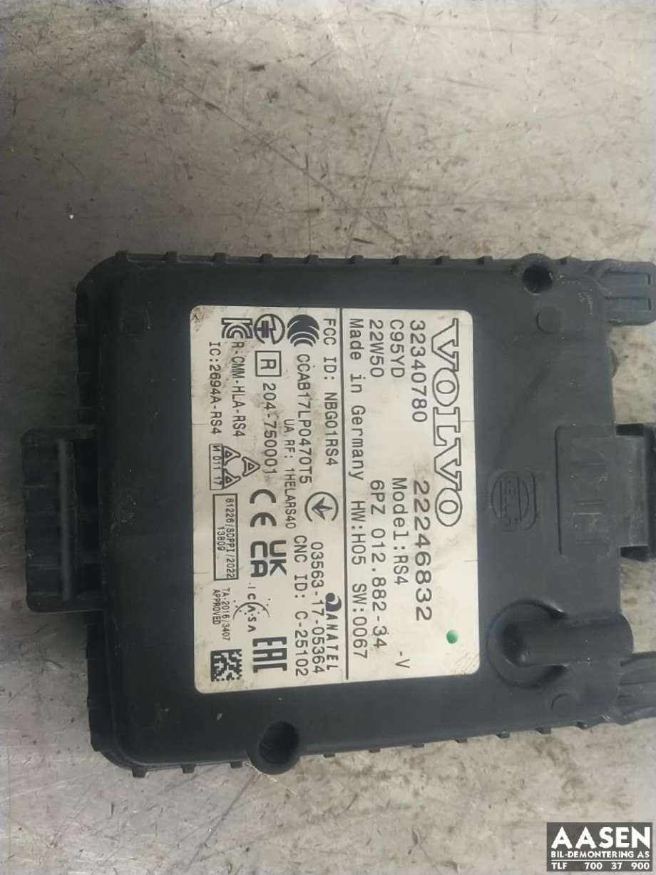 Sensor blindsone til Volvo C40 Recharge 2021-2024  