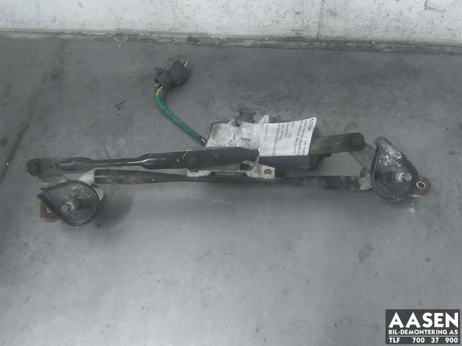 Viskermotor frontrute komplett m/overføring til Hyundai i20, 2009-2014 (Type I)  