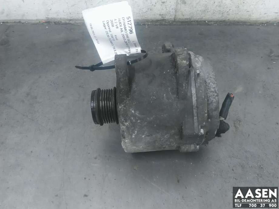Dynamo diesel til Audi A8 2003-2010 (Type II) (059 903 015 PX|)