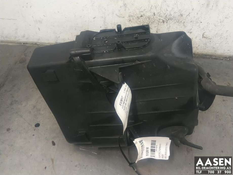 Luftfilterboks til Audi A8, 2003-2010 (Type II) (4E0 133 837 H)