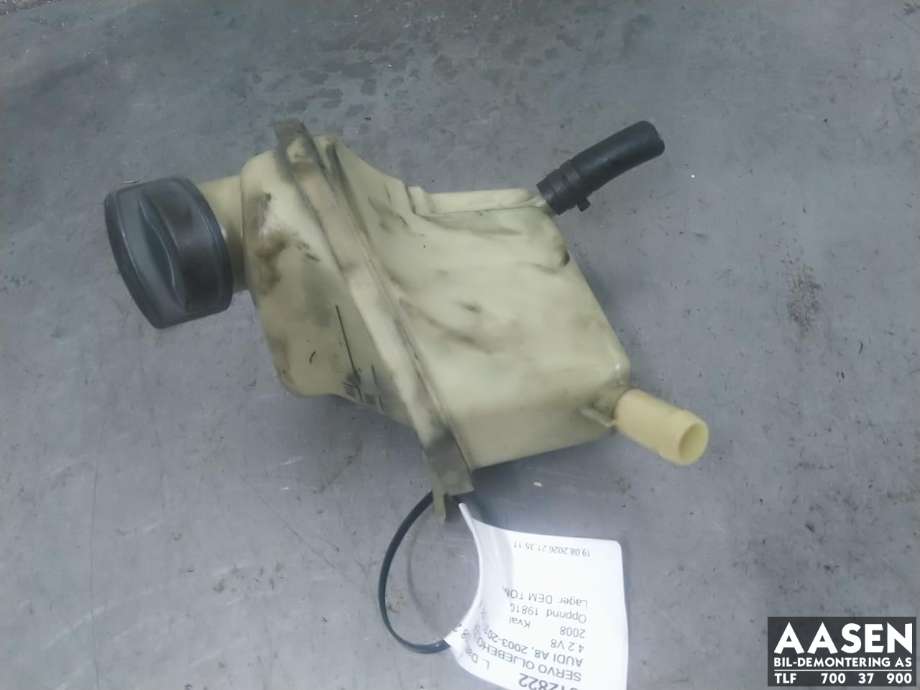 Servo oljebeholder til Audi A8, 2003-2010 (Type II) (4E0 422 371 P)