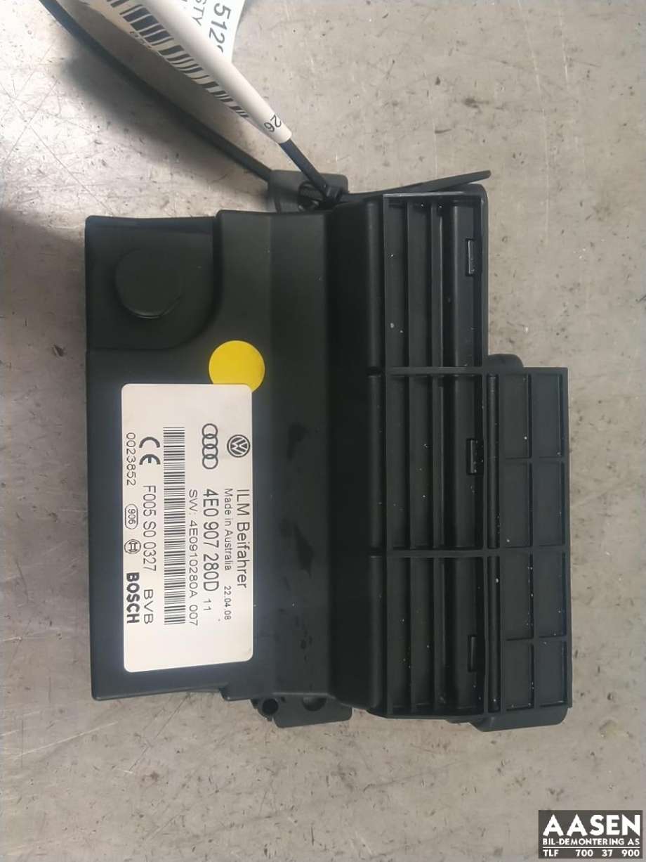 Styreenhet diverse til Audi A8, 2003-2010 (Type II) (4E0 907 280 D)