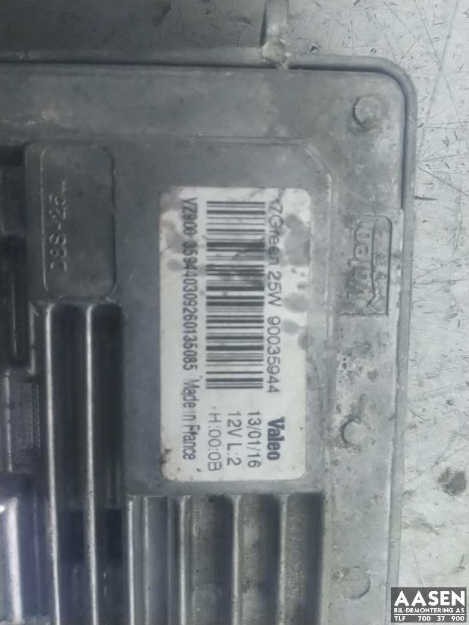 Styreenhet xenon/ballast til Citroën DS3 2010-2019