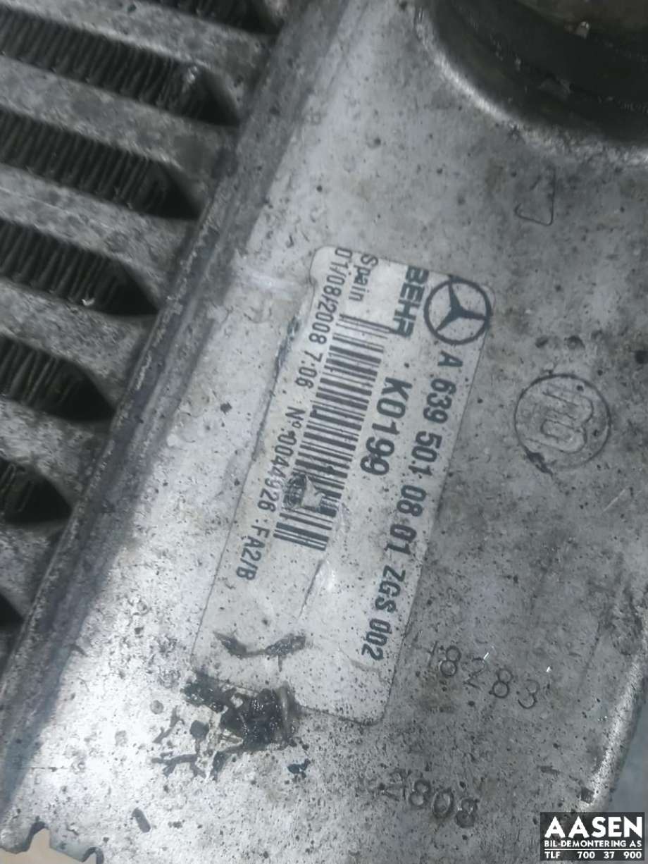 Intercooler til Mercedes Vito/Viano 2004-2010 (Fase 1) (W639) (W639)