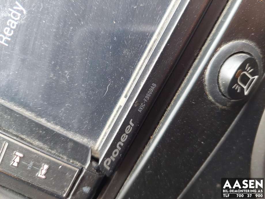 Bilstereo navigasjon til Isuzu D-Max, 2012-2017 (Type II, Fase 1) (PIONEER|AVIC-F960DAB)