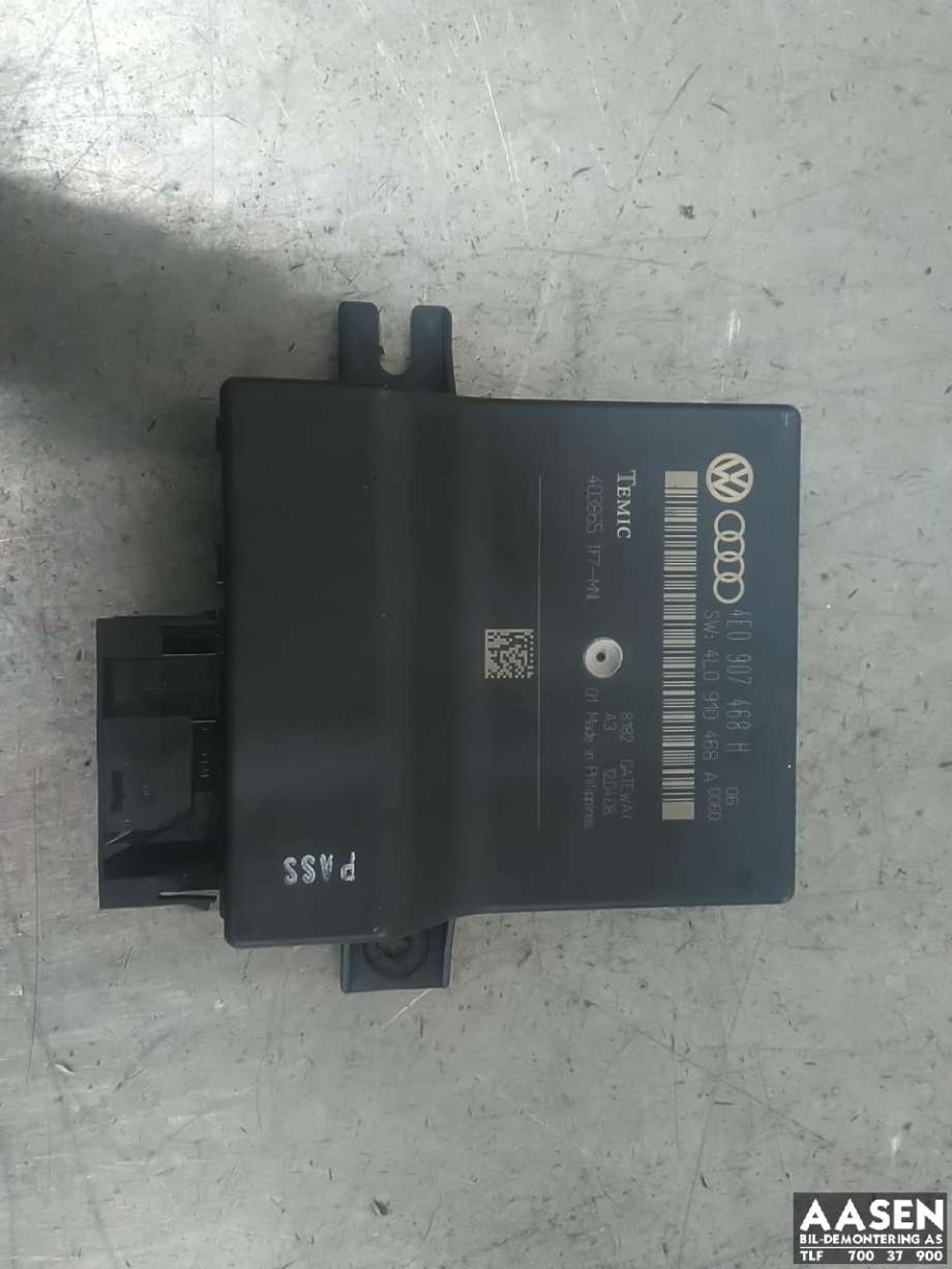 Styreenhet diverse til Audi A8 2003-2010 (Type II) (4E0 907 468 H|)