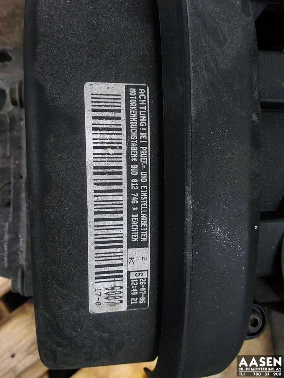 Motor bensin til VW Golf V, Combi 2003-2008  (BUD|036 100 030 AE|)