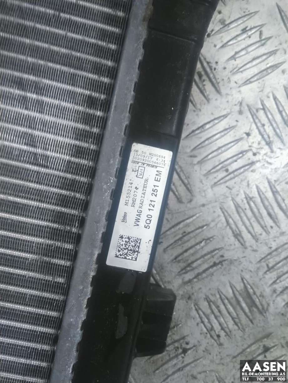 Radiator (automat gir) til VW Golf VII 2012-2017 (Fase 1)