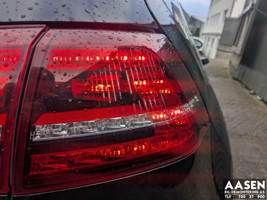 Baklykt høyre ytre til VW e-Golf, 2014-2017 (Fase 1)