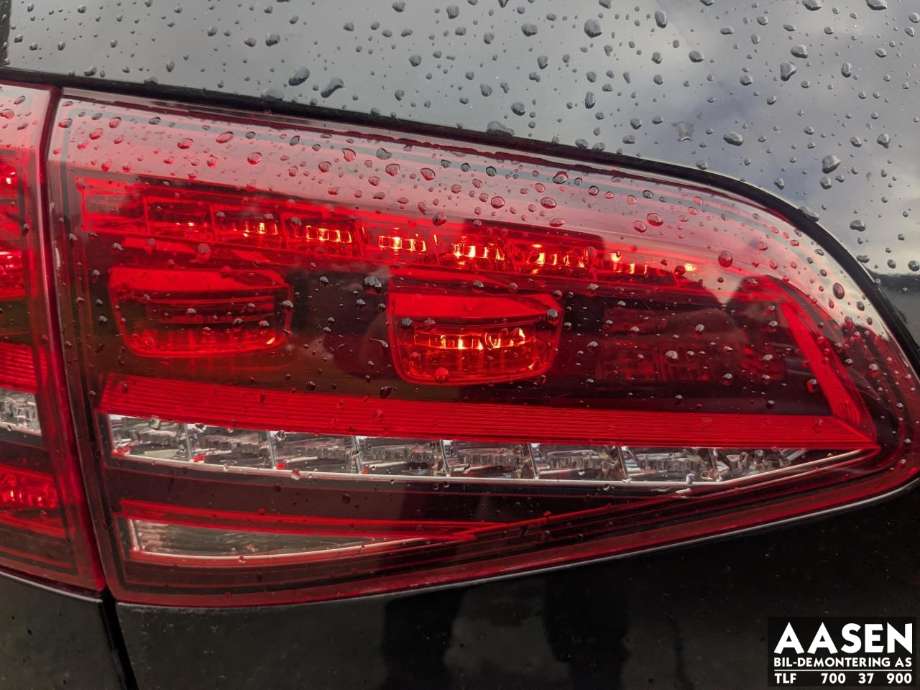 Baklykt venstre indre til VW e-Golf, 2014-2017 (Fase 1)
