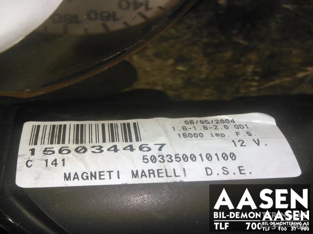 Instrumentpanel til Alfa Romeo 156 2004-2006  (MAGNET MARELLI|156047501|)