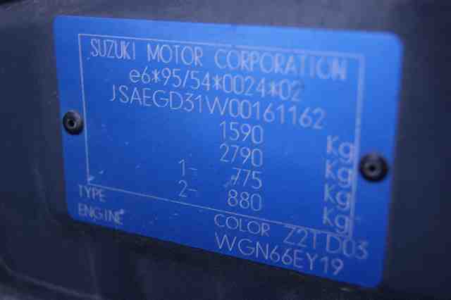 Suzuki Baleno 1999-2003 (Fase 2) , Motorkode: G16B, Girkassekode: 