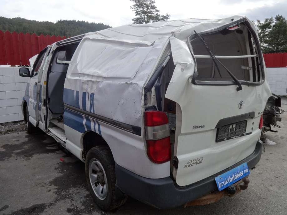 Toyota Hiace 2007-2012 (Fase 3) , Motorkode: 2KD-FTV, Girkassekode: 