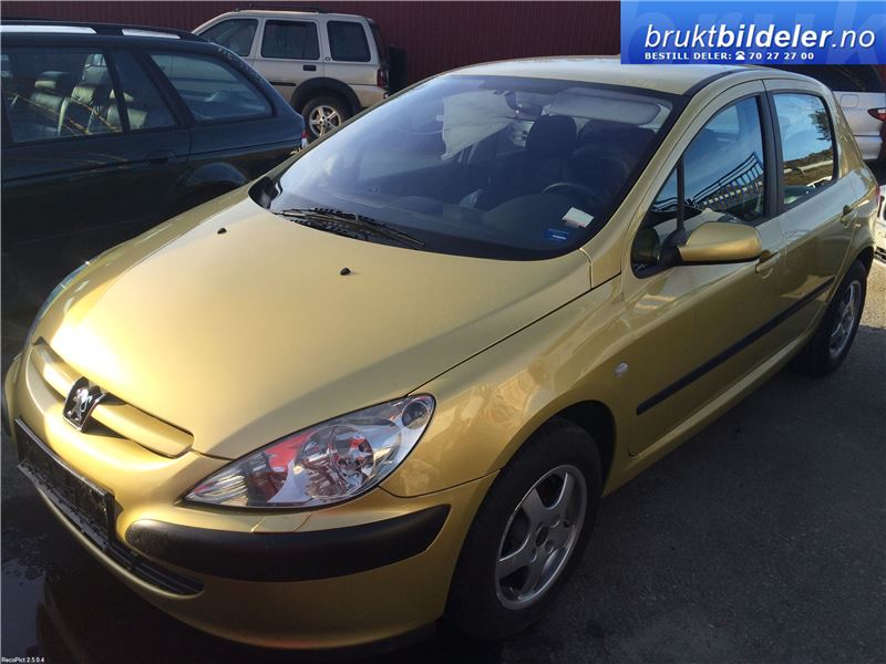Peugeot 307 2001-2004 (Fase 1) , Motorkode: NFU, Girkassekode: 