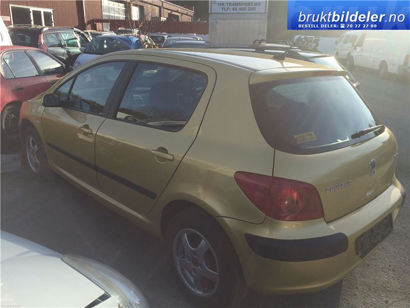 Peugeot 307 2001-2004 (Fase 1) , Motorkode: NFU, Girkassekode: 