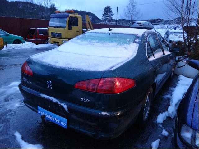 Peugeot 607 2000-2004 (Fase 1) , Motorkode: 4HX, Girkassekode: