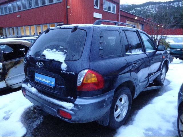 Hyundai Santa Fe 2001-2006 (Type I) , Motorkode: D4EA, Girkassekode: 