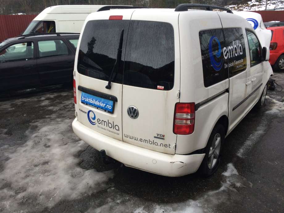 VW Caddy 2010-2015 (Type III, Fase 2) , Motorkode: CAYD, Girkassekode: MLU