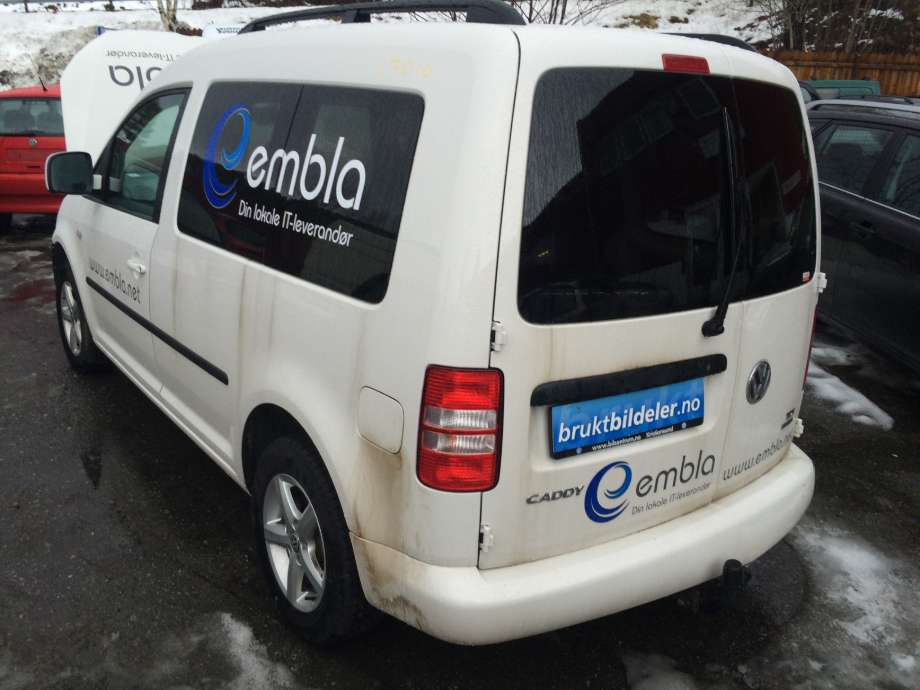 VW Caddy 2010-2015 (Type III, Fase 2) , Motorkode: CAYD, Girkassekode: MLU