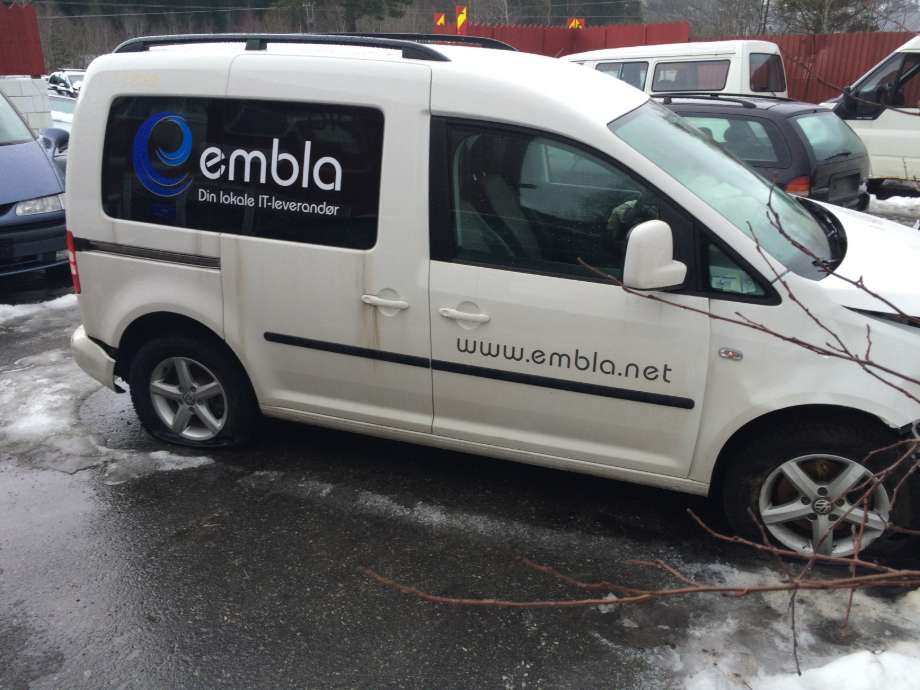 VW Caddy 2010-2015 (Type III, Fase 2) , Motorkode: CAYD, Girkassekode: MLU