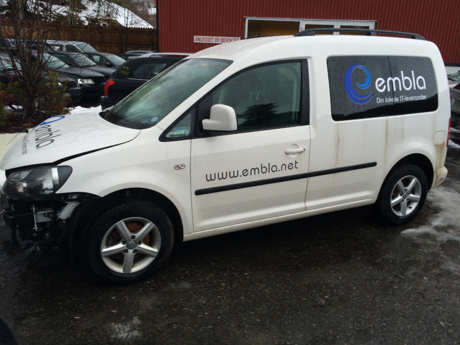 VW Caddy 2010-2015 (Type III, Fase 2) , Motorkode: CAYD, Girkassekode: MLU