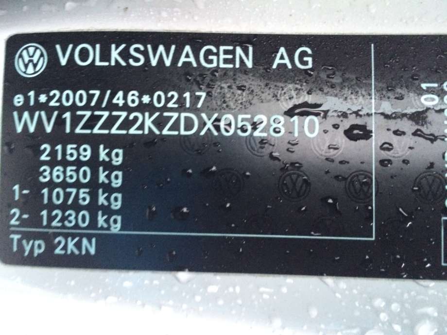 VW Caddy 2010-2015 (Type III, Fase 2) , Motorkode: CAYD, Girkassekode: MLU