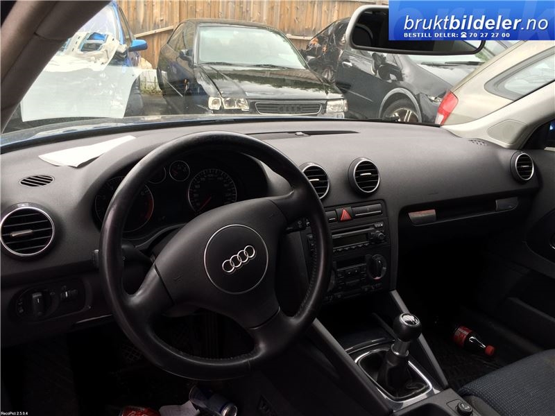 Audi A3 2003-2008 (Type II, Fase 1) , Motorkode: BGU, Girkassekode: FVH