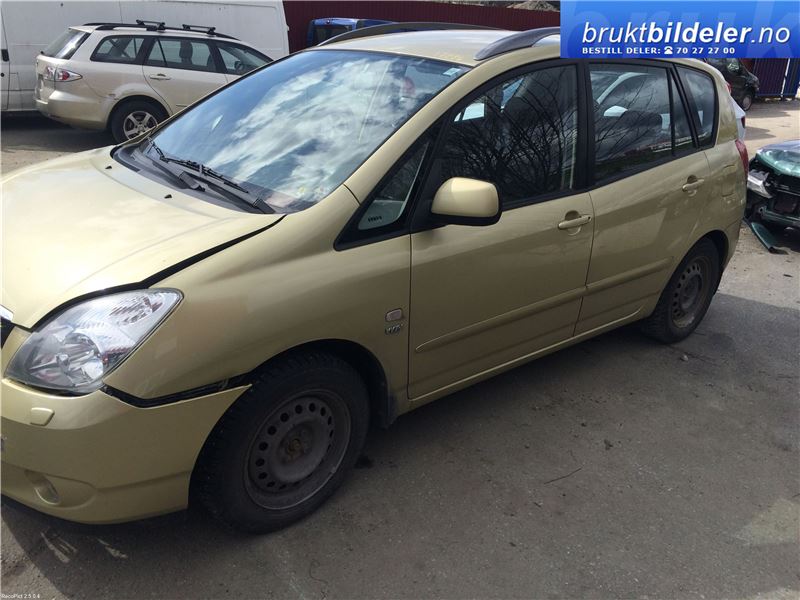Toyota Verso 2002-2004 (COROLLA) (COROLLA), Motorkode: 3ZZ-FE, Girkassekode: