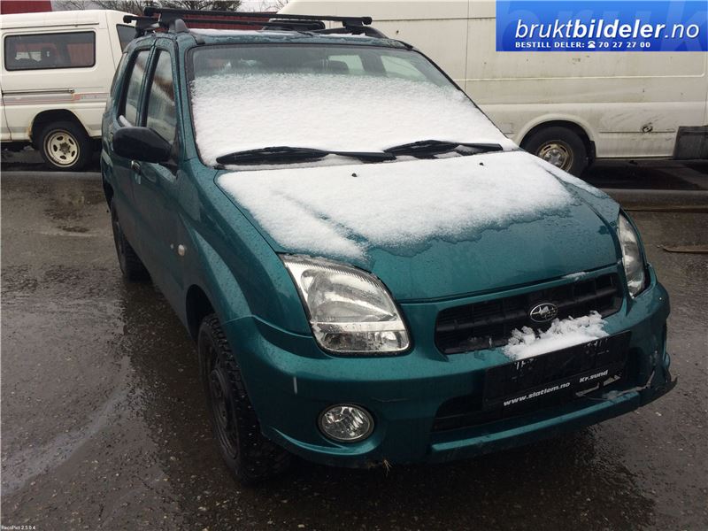 Subaru Justy 2003-2007 (Type III) , Motorkode: G13B, Girkassekode: