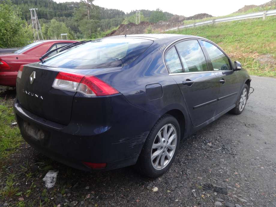Renault Laguna 2008-2010 (Type III, Fase 1) , Motorkode: K9K-780;K9K-782, Girkassekode: TL4
