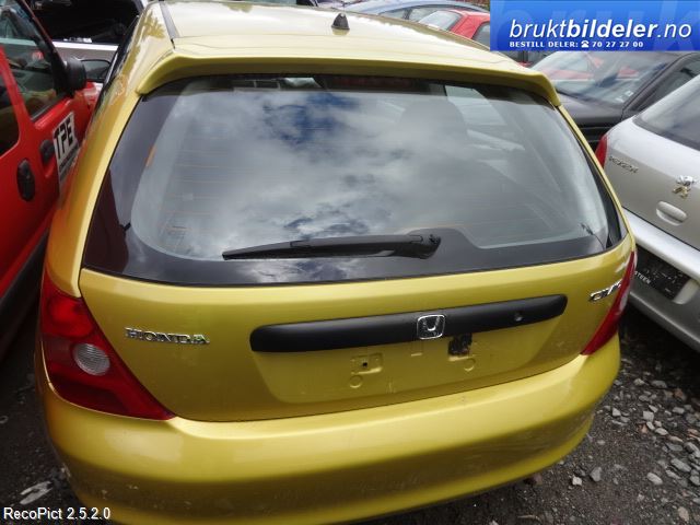 Honda Civic 2001-2005 (Type VII) (ENGELSK) (ENGELSK), Motorkode: D14Z6, Girkassekode: 