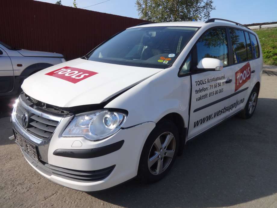 VW Touran 2007-2010 (Type I, Fase 2) , Motorkode: BLS;BXE, Girkassekode: JYK