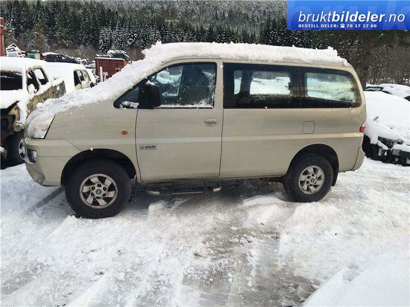 Hyundai H-1 1998-2005 (Type I, Fase 1) , Motorkode: D4CB, Girkassekode: GY62