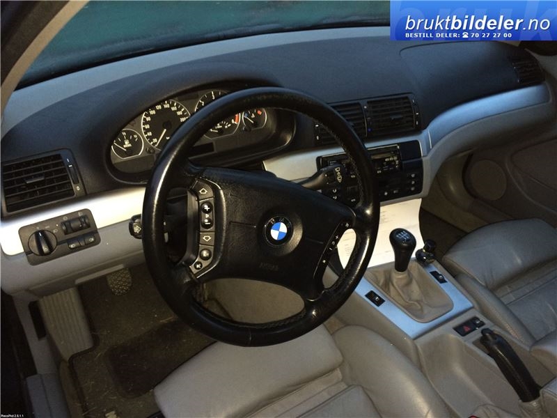 BMW 3-Serie 1998-2005 (E46) (E46), Motorkode: M47-D20, Girkassekode: S5D 280Z