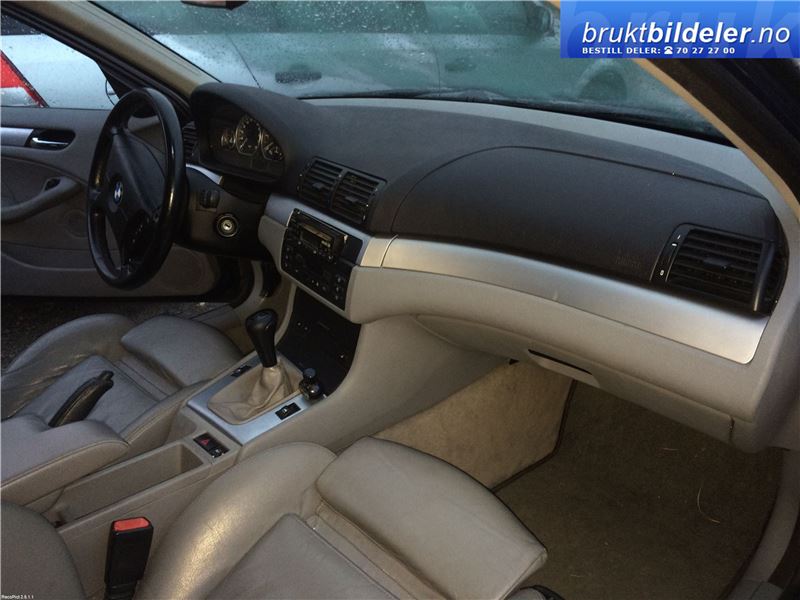 BMW 3-Serie 1998-2005 (E46) (E46), Motorkode: M47-D20, Girkassekode: S5D 280Z