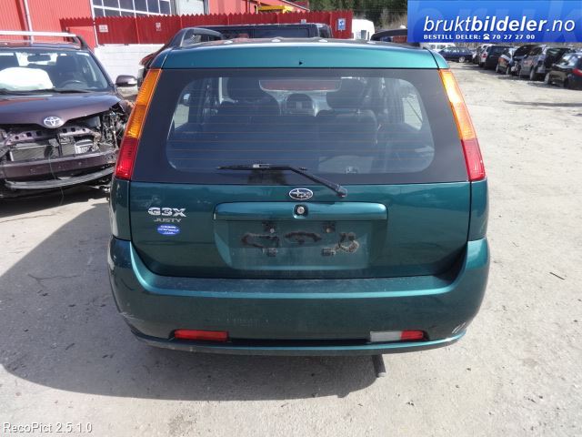 Subaru Justy 2003-2007 (Type III) , Motorkode: G13B, Girkassekode: 