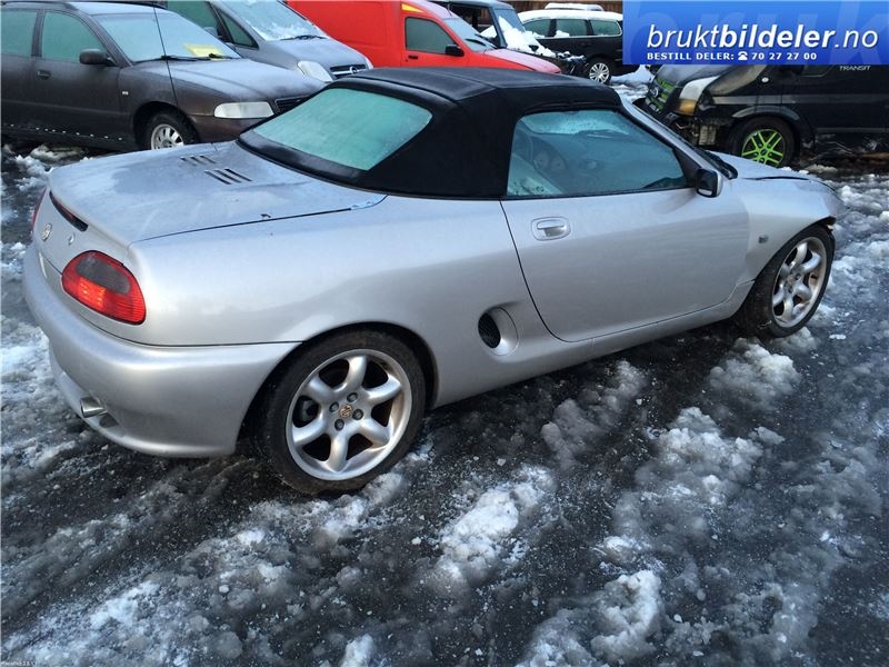 MG F 1996-2002 , Motorkode: 18K4F, Girkassekode: 