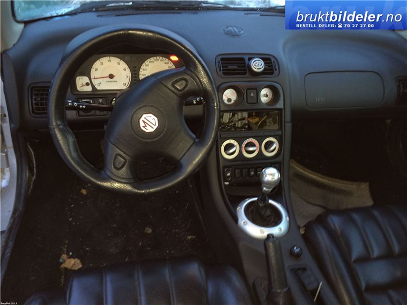MG F 1996-2002 , Motorkode: 18K4F, Girkassekode: 
