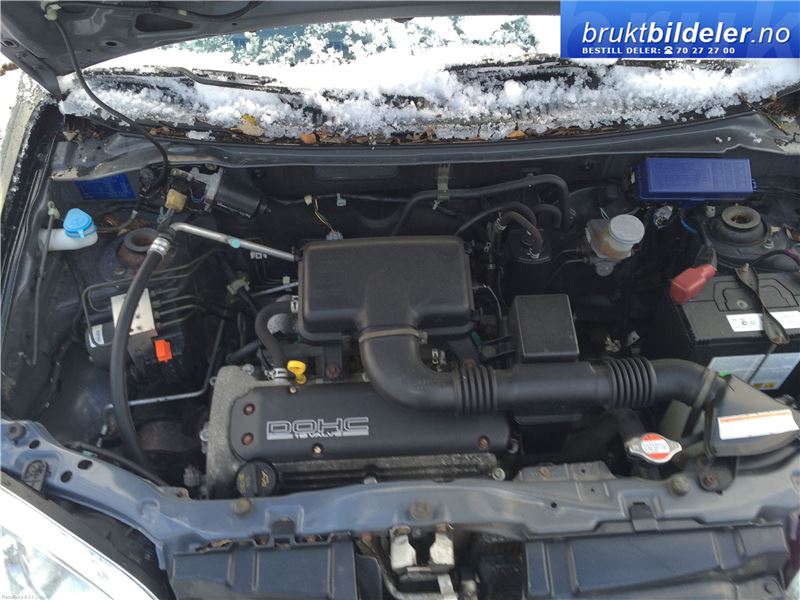 Suzuki Ignis 2000-2006 (Type I) (JAPAN) (JAPAN), Motorkode: M13A, Girkassekode: