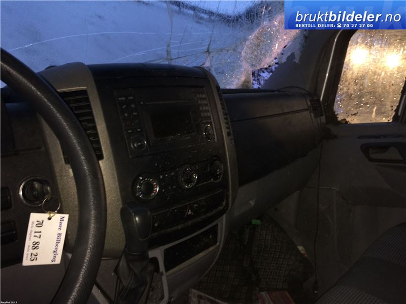 Mercedes Sprinter 2006-2013 (Fase 1) (906) (906), Motorkode: OM651.957, Girkassekode: 