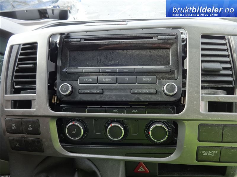 VW Transporter / Caravelle 2009-2015 (Fase 2) (T5) (T5), Motorkode: CAAC;CCHA, Girkassekode: PAW