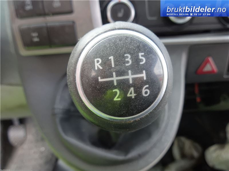 VW Transporter / Caravelle 2009-2015 (Fase 2) (T5) (T5), Motorkode: CAAC;CCHA, Girkassekode: PAW