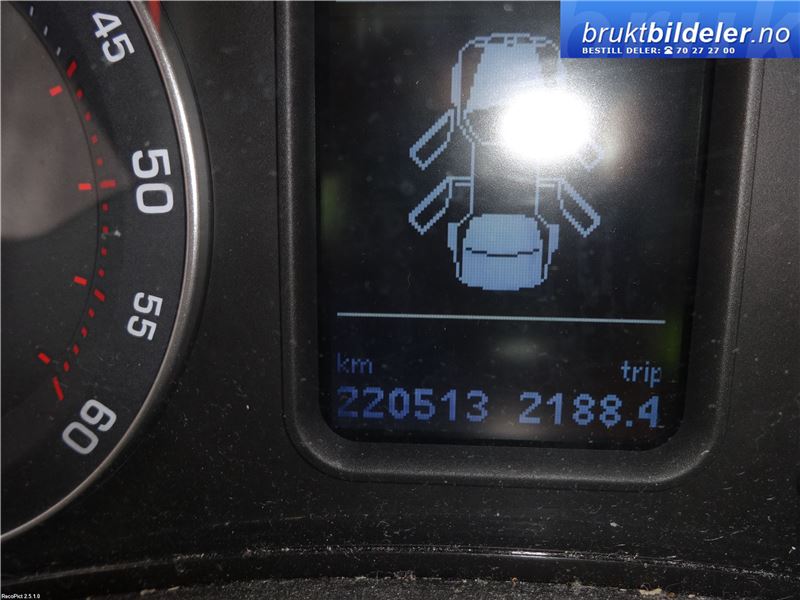 Škoda Octavia 2005-2008 (Type II, Fase 1) , Motorkode: BXE, Girkassekode: 1Z5B6Y