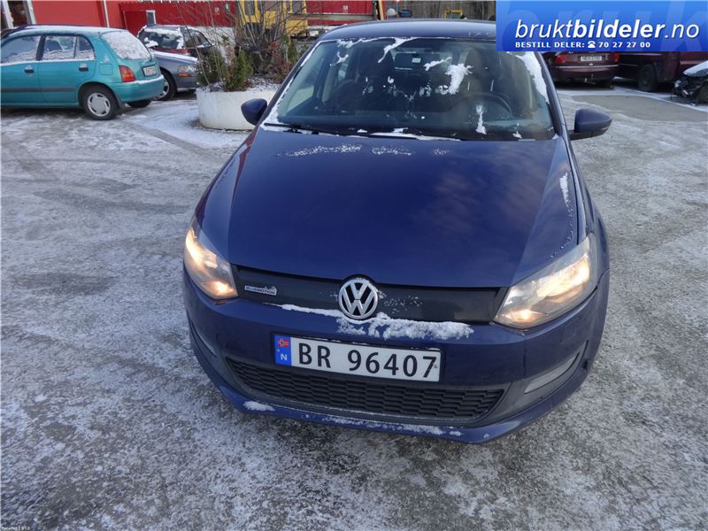 VW Polo 2009-2014 (Type V, Fase 1) , Motorkode: CFWA, Girkassekode: MNY
