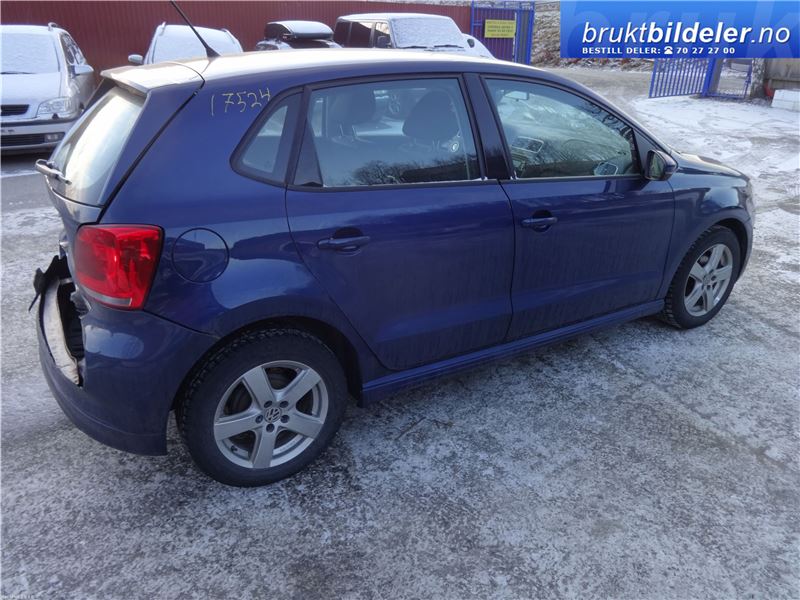 VW Polo 2009-2014 (Type V, Fase 1) , Motorkode: CFWA, Girkassekode: MNY