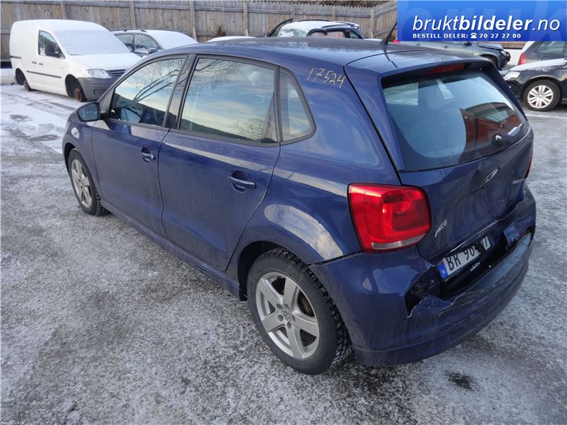 VW Polo 2009-2014 (Type V, Fase 1) , Motorkode: CFWA, Girkassekode: MNY