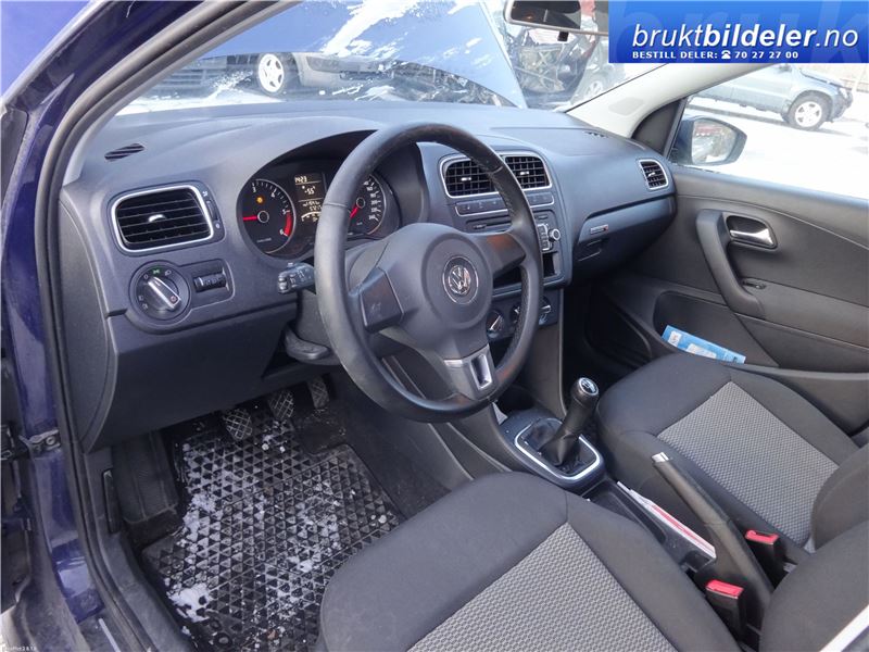 VW Polo 2009-2014 (Type V, Fase 1) , Motorkode: CFWA, Girkassekode: MNY
