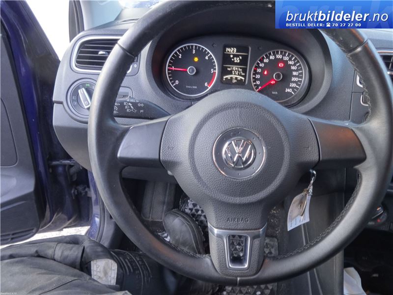VW Polo 2009-2014 (Type V, Fase 1) , Motorkode: CFWA, Girkassekode: MNY
