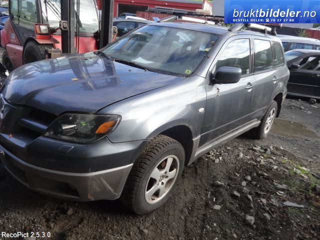 Mitsubishi Outlander 2003-2006 (Type I) , Motorkode: 4G63, Girkassekode: W5M421