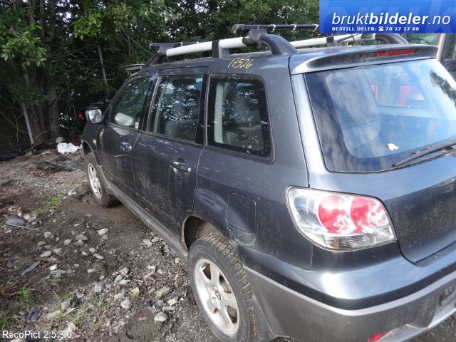 Mitsubishi Outlander 2003-2006 (Type I) , Motorkode: 4G63, Girkassekode: W5M421